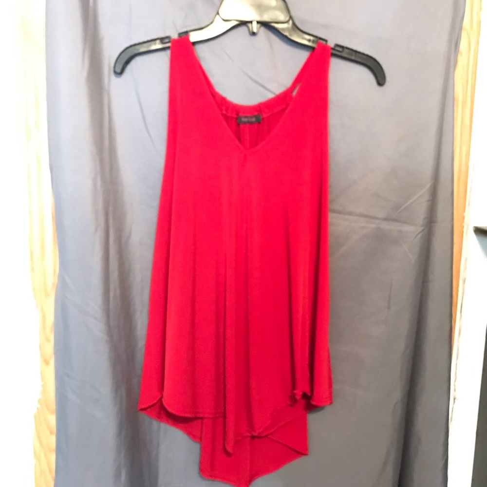 ♥️♦️Solid Red Spaghetti Strap Blouse🔺♥️